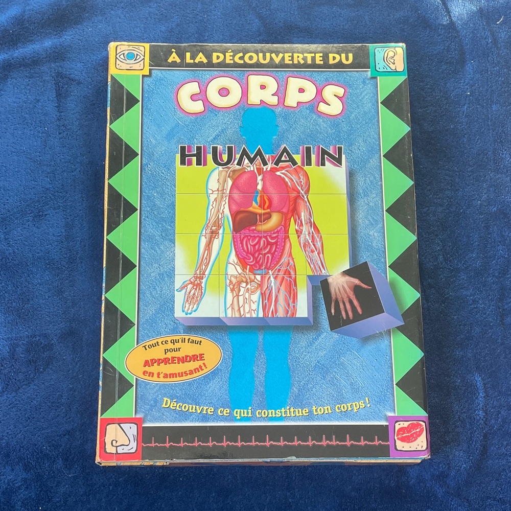 Human Body Discovery Educational Toy (French)